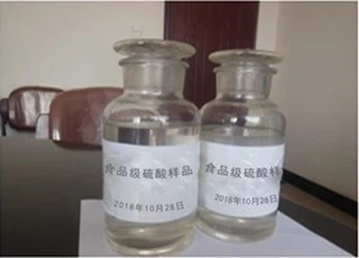 Food Additive Sulfuric Acid; Use: for Yeast/Alcohol/Sugar/Gelatin; GB 29205-2012